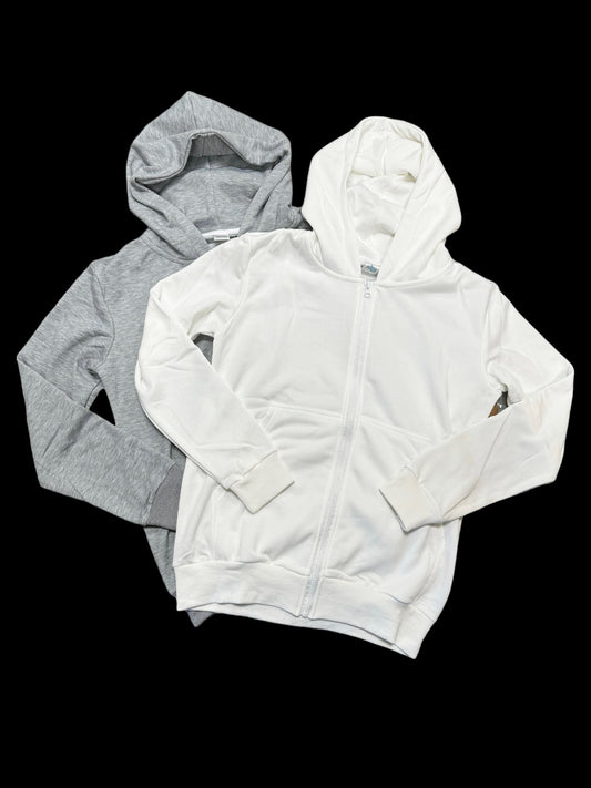 Adult Unisex Full Zip Hooded Sweatshirt