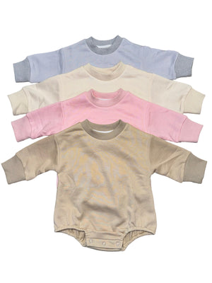 Baby Long Sleeve Bubble Romper Sublimation