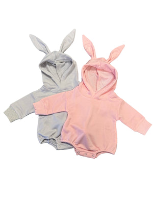 Bunny Long Sleeve Bubble Romper Sublimation
