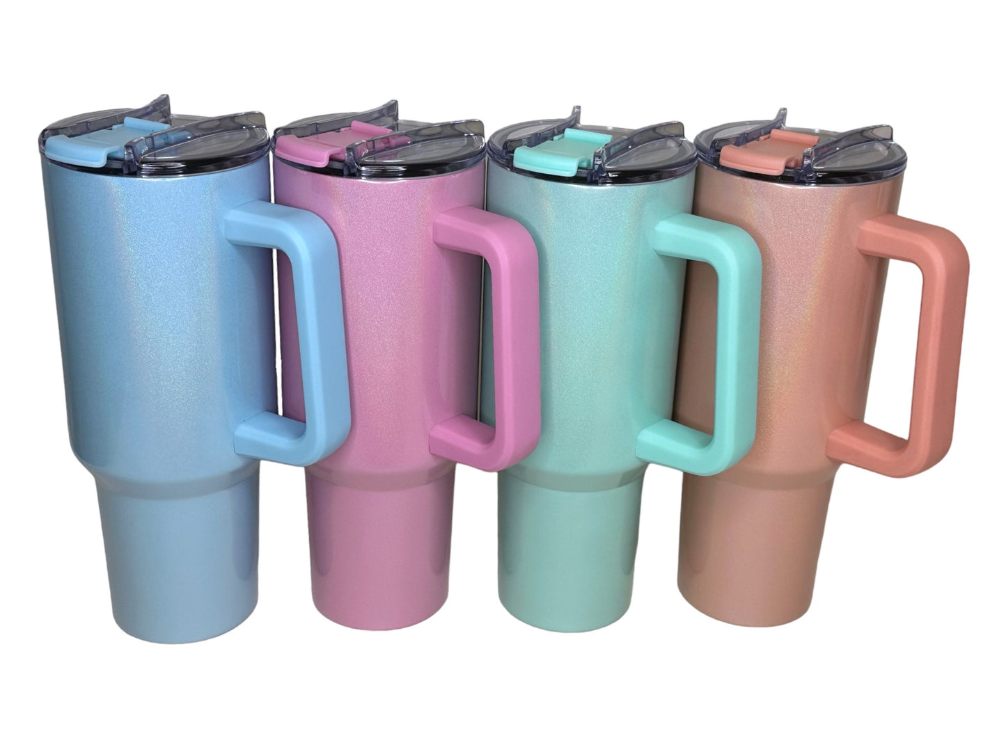 Shimmer 40 oz w/ Handle Sublimation Color Tumblers