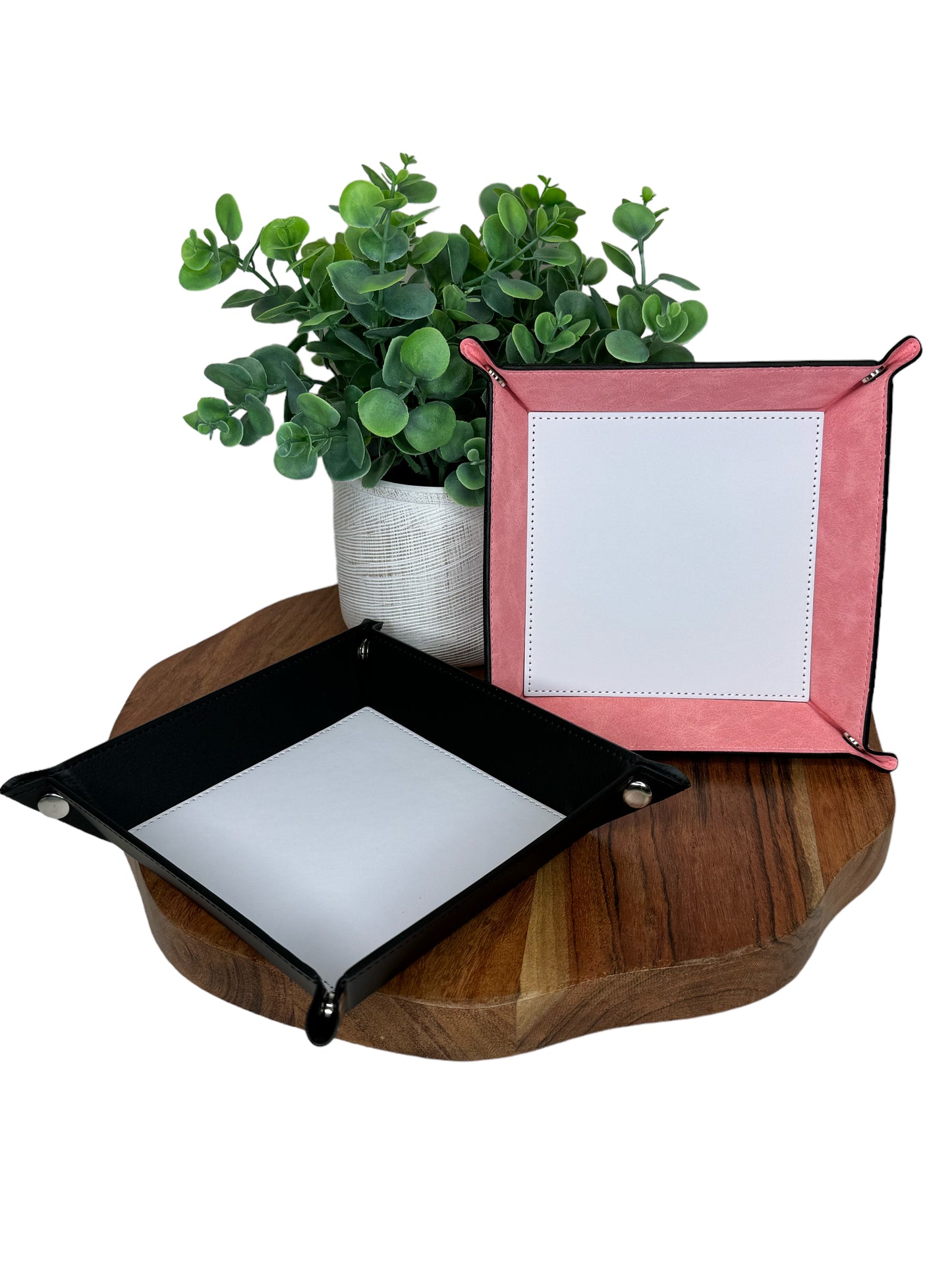 Snap Tray PU Leather Sublimation Blank