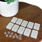 Acrylic Shoe Charm Set - 10 Pieces