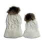 Knit Beanie with Pom Pom