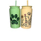 Sublimation 16 Oz Stainless Cans with Plastic Lids