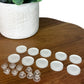 Acrylic Shoe Charm Set - 10 Pieces