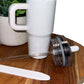 14oz LIL with flip up straw and Handle Sublimation