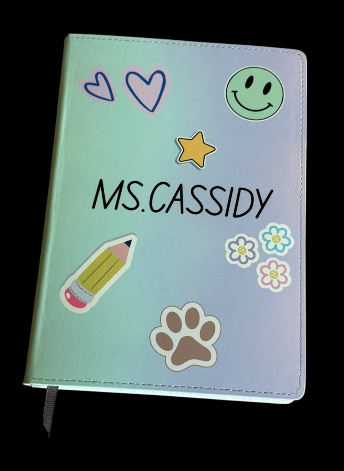 Sublimated Journal Faux Leather Sublimation Journal