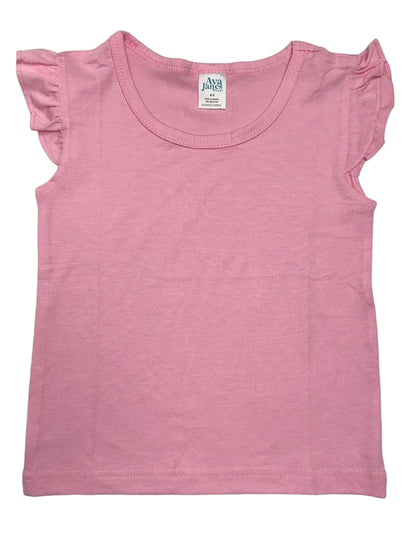 Kids Flutter Sleeve Tanks