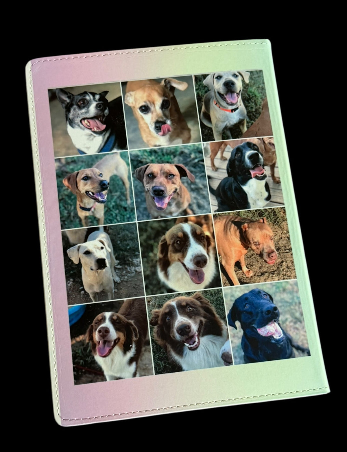 Sublimated Journal Faux Leather Sublimation Journal
