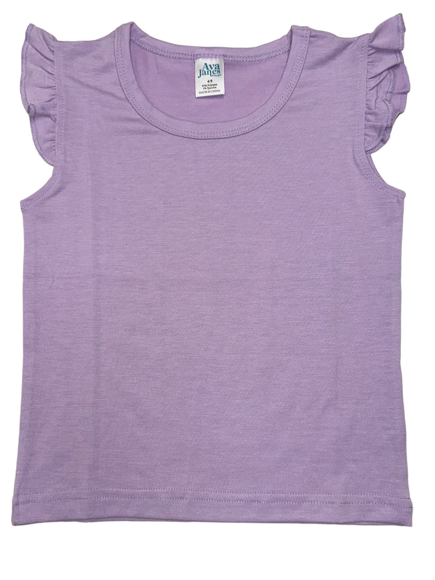 Kids Flutter Sleeve Tanks