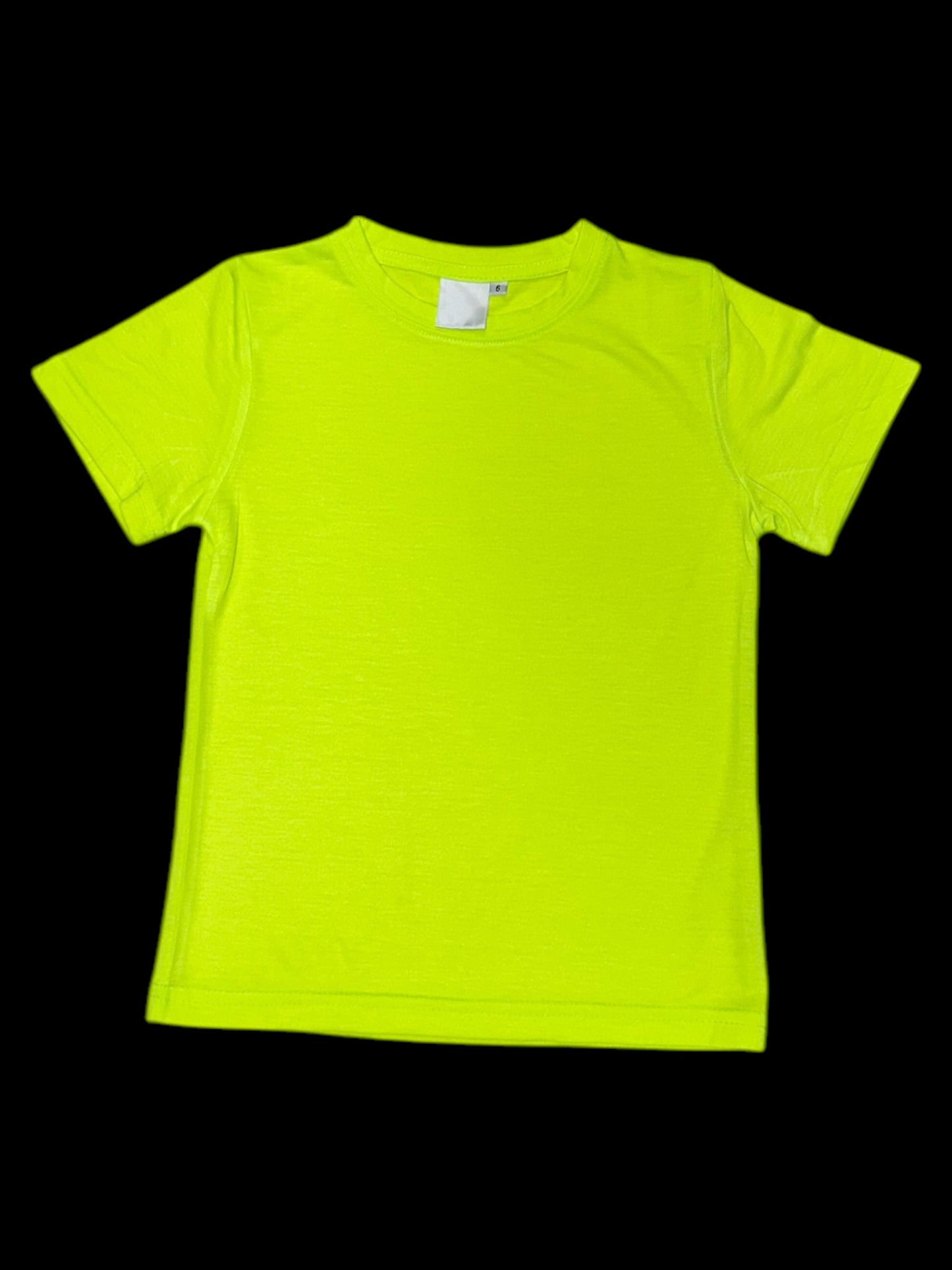 Neon Adult Unisex Sublimation Shirts