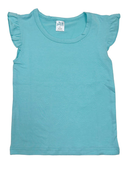 Kids Flutter Sleeve Tanks