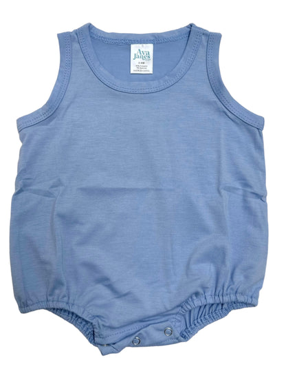 Tank Baby Bubble Romper Sublimation