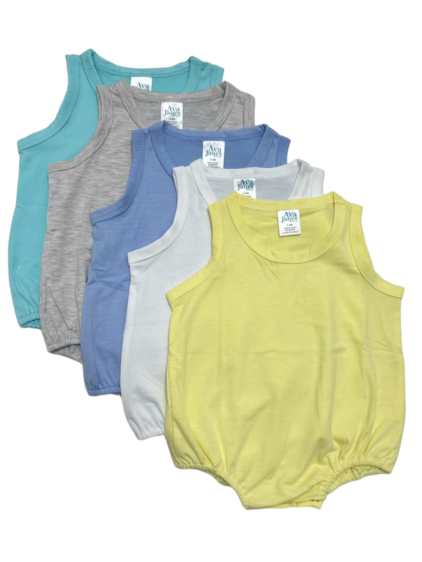 Tank Baby Bubble Romper Sublimation