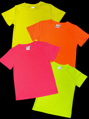 Neon Kids Unisex Sublimation Shirts