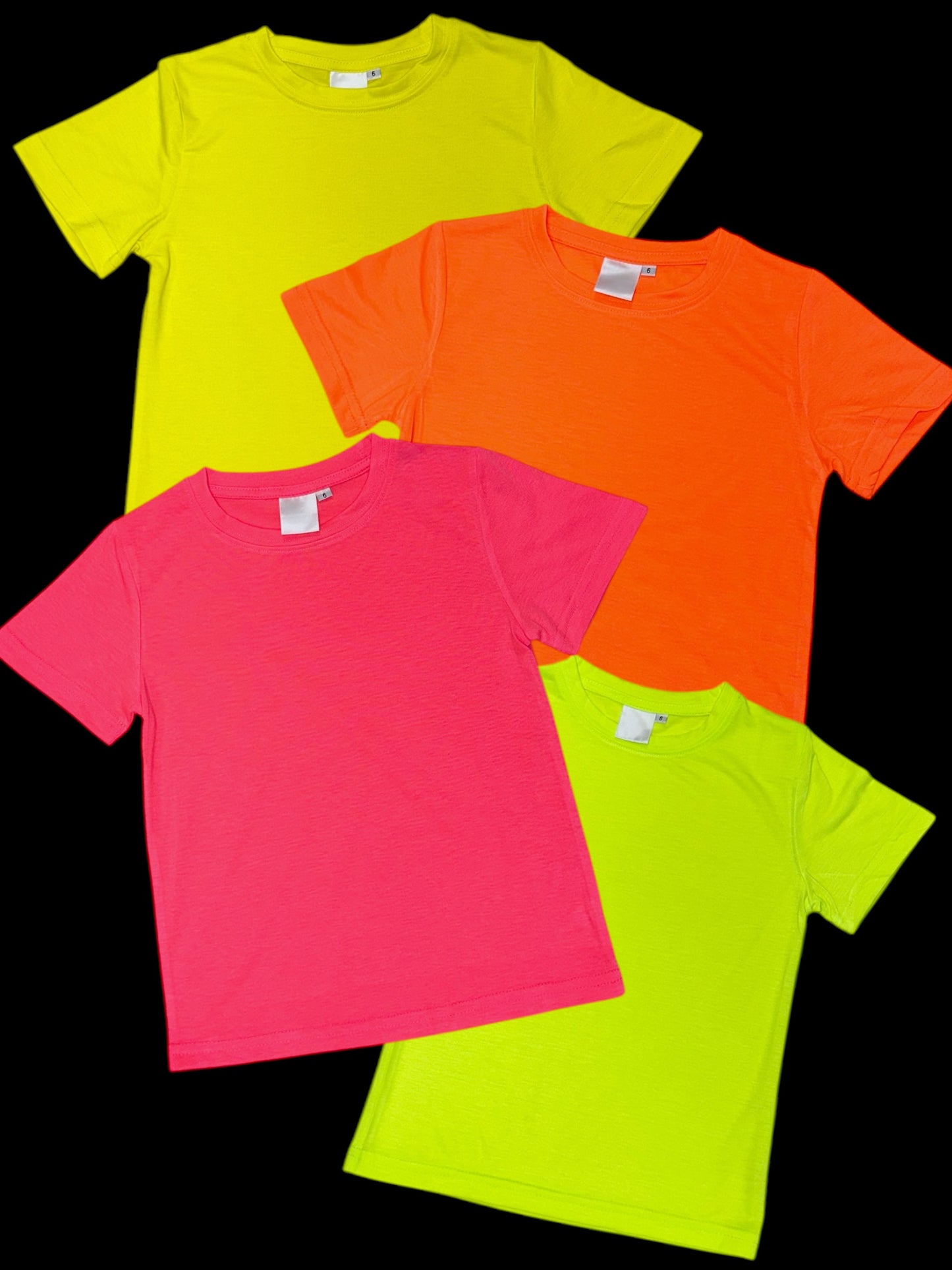 Neon Adult Unisex Sublimation Shirts