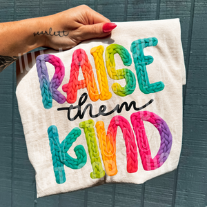 Raise Them Kind Faux Yarn