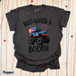 Red White Boom Truck