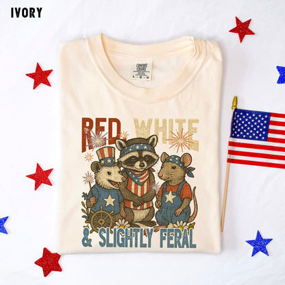 Red, White, Slightly Feral