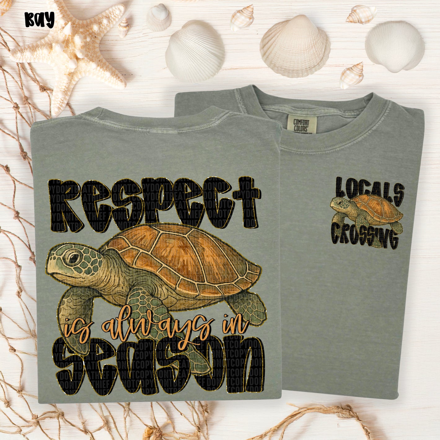 Respect Always In Season Turtle