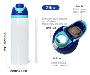 Sip & Straw 24oz Sublimation Tumbler