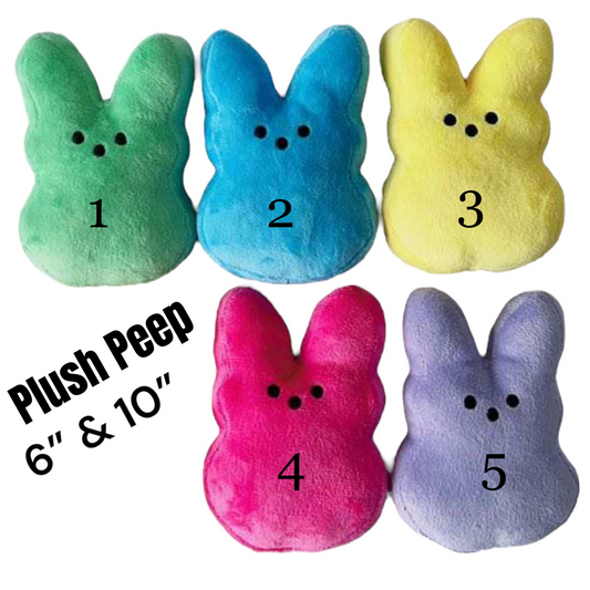 Solid Peep Plush for Sublimation