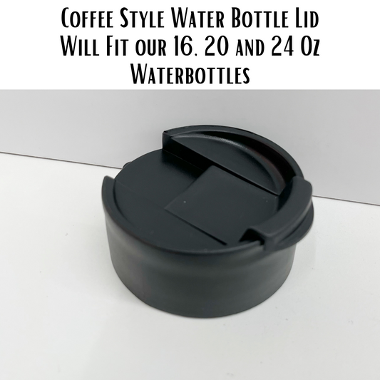Coffee Style Lid ONLY for STRAIGHT Skinny Water bottles