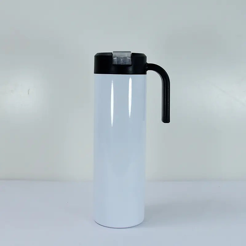 Handle Lid 20 Oz Skinny Straight Tumbler