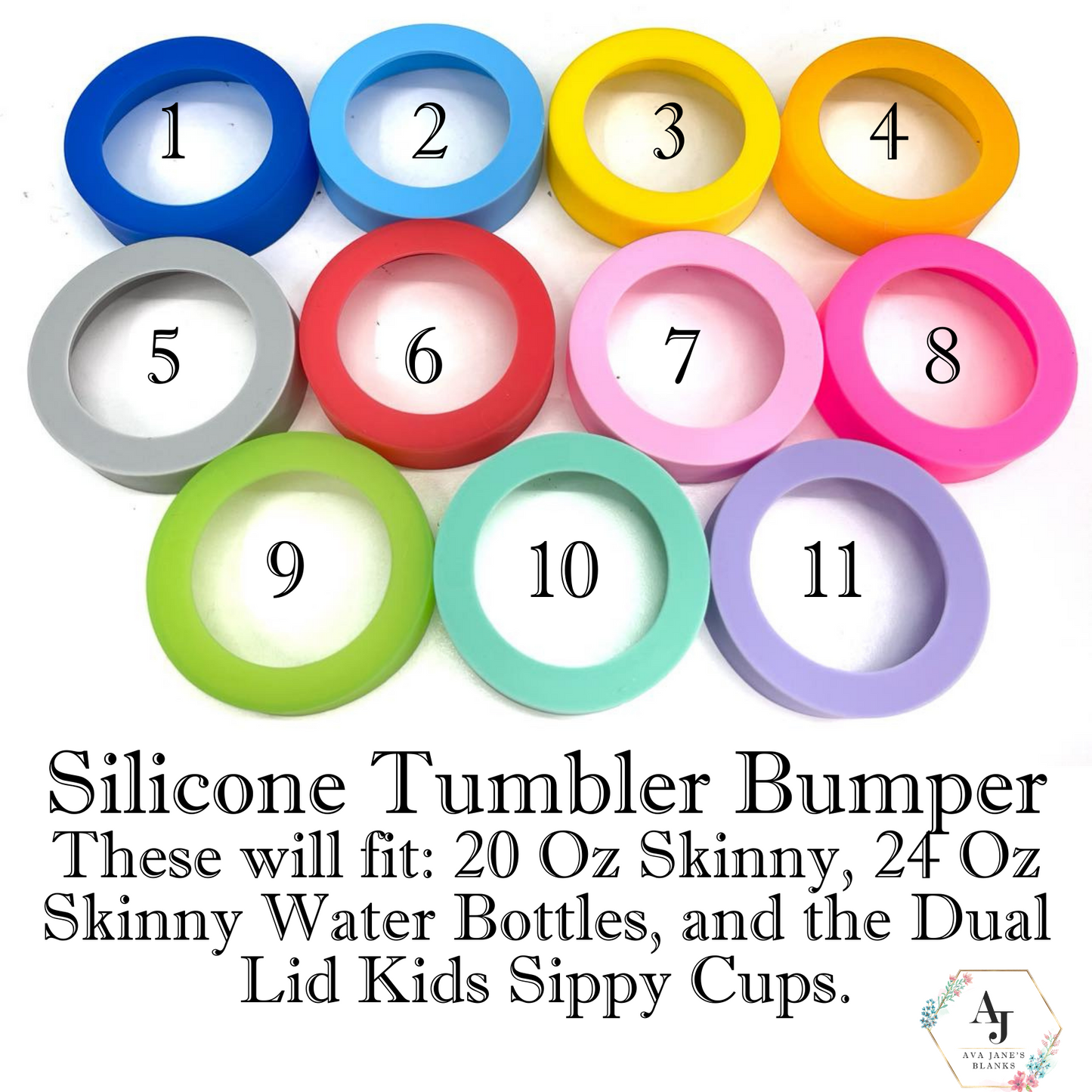 Silicone Tumbler Bumper