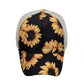 Criss Cross Back Distressed Hats 2