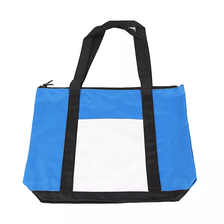 Color Block Tote Bags
