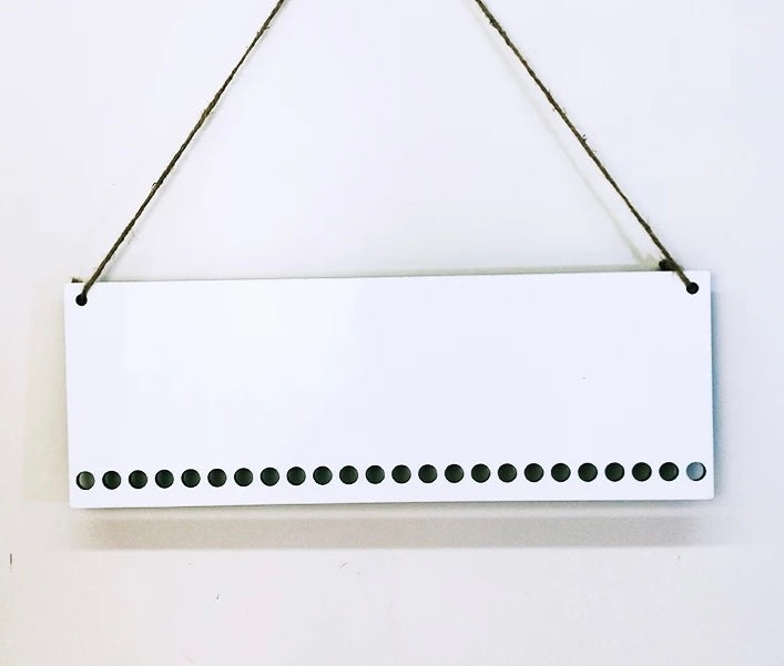 Candy Cane Countdown Sign