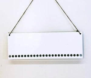 Candy Cane Countdown Sign