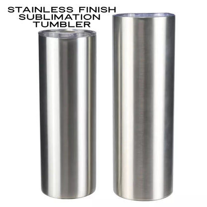 20 oz Stainless Finish Skinny Straight Tumblers