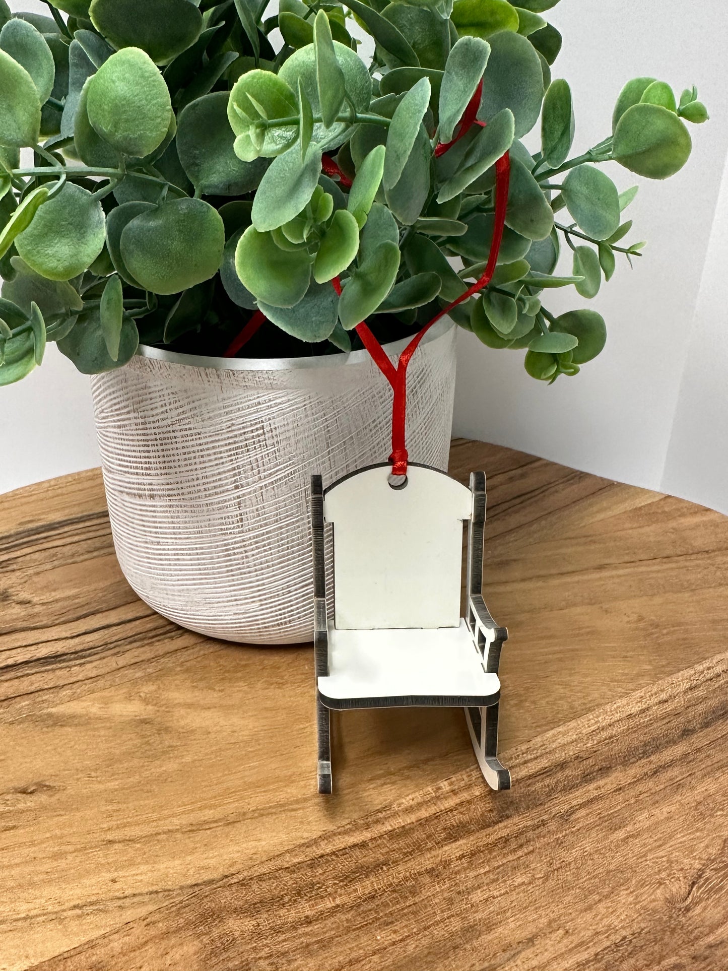 Rocking Chair MDF Ornament