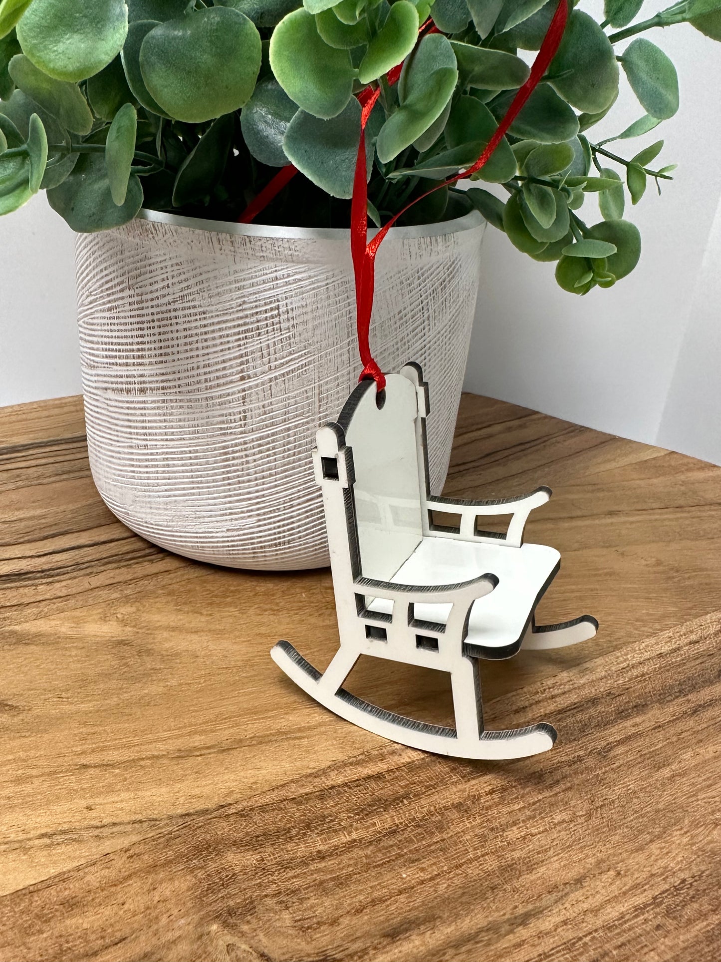 Rocking Chair MDF Ornament
