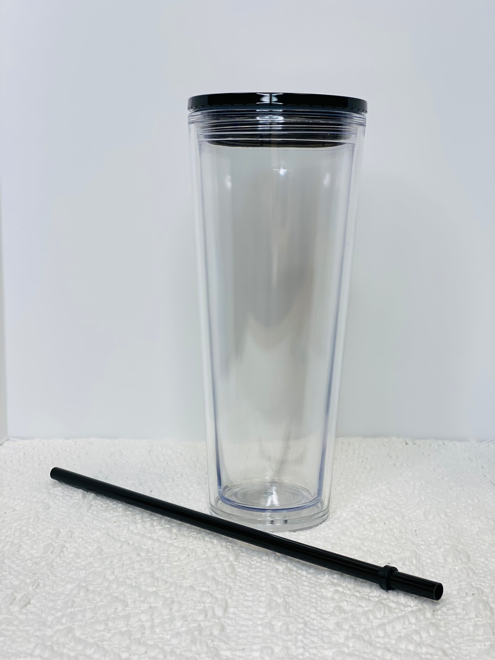 Snow Globe Tumbler Blank Cups with Straw & Clear Lid BPA FREE 16 oz or -  Resin Rockers