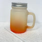 Ombre Glass Mason Jars w/ Handle