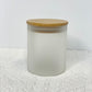 10 Oz Frosted Glass/Candle Jar
