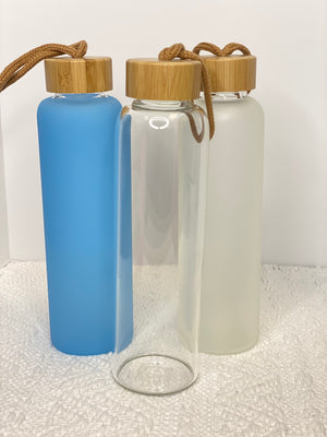 16.9 Oz Glass Water Bottles