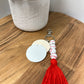 Sports Tassel KeyChain W/ Sublimation Disc