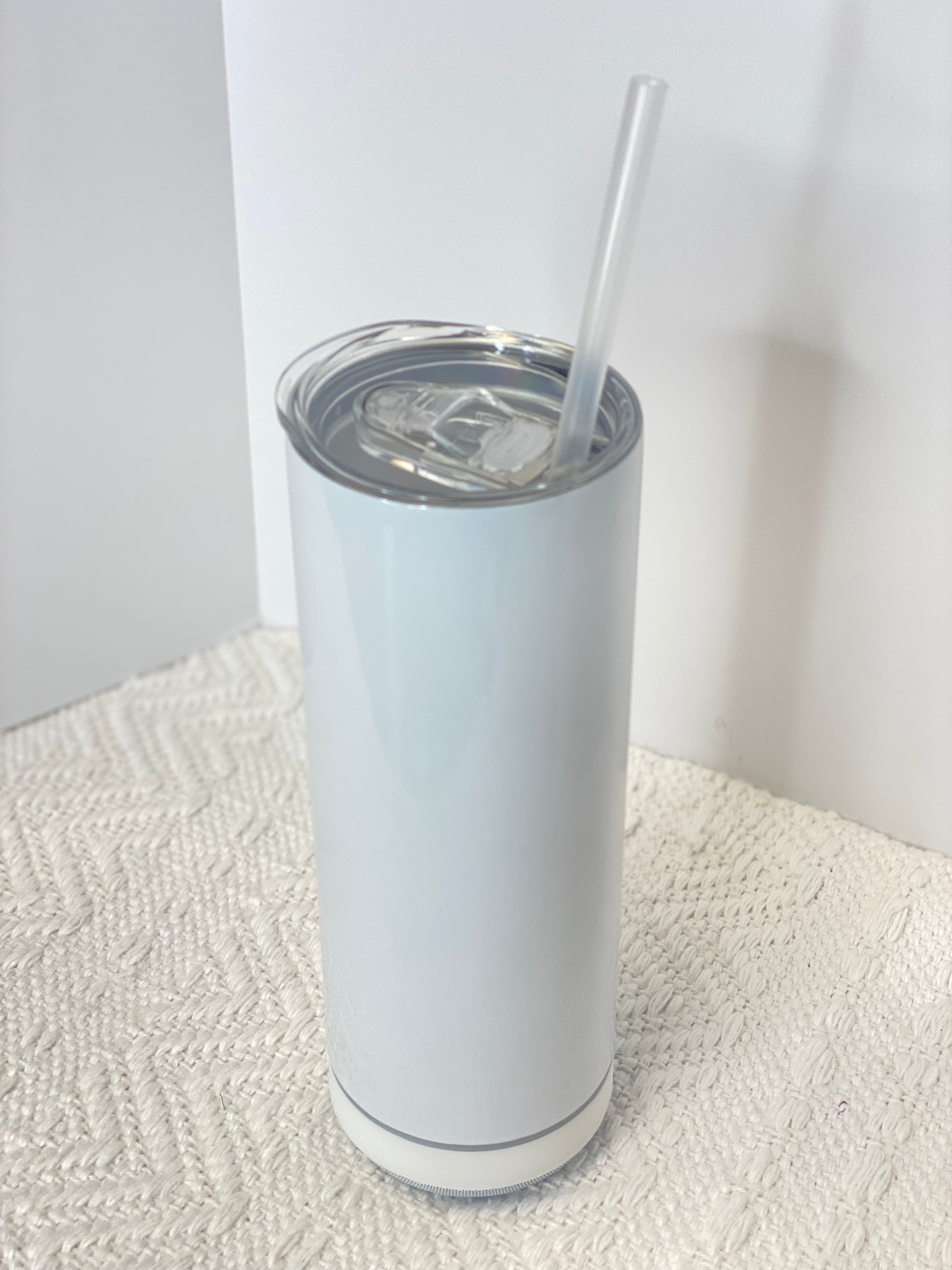 Zonegrace Stainless Steel Skinny Tumbler with Brush & Straw— Reduced!