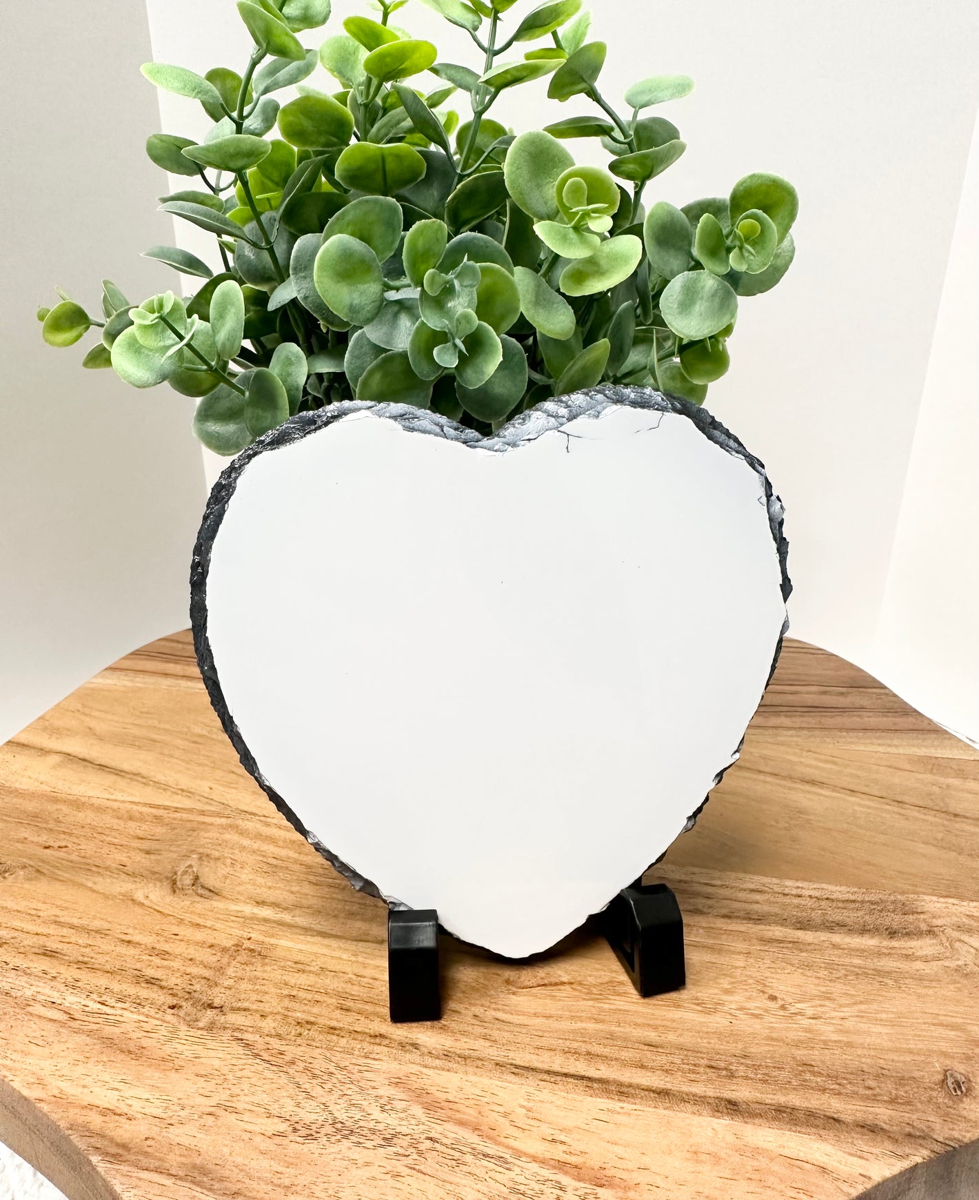 Heart Photo Slate with Stand