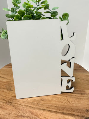 LOVE Photo Sublimation Blank