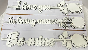 MDF Sublimation Roses