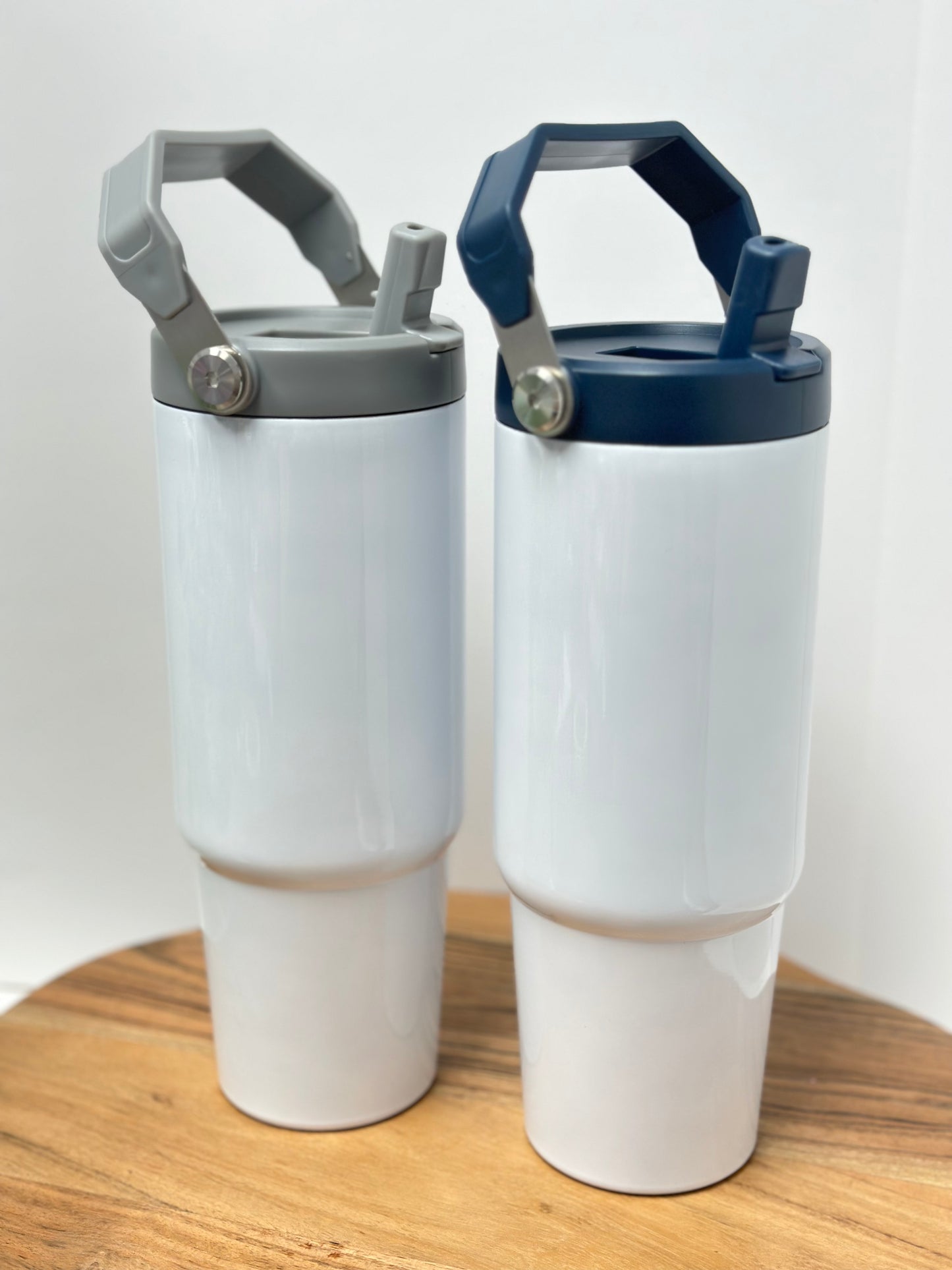 30 oz Swing Handle Lid Sublimation Water bottle