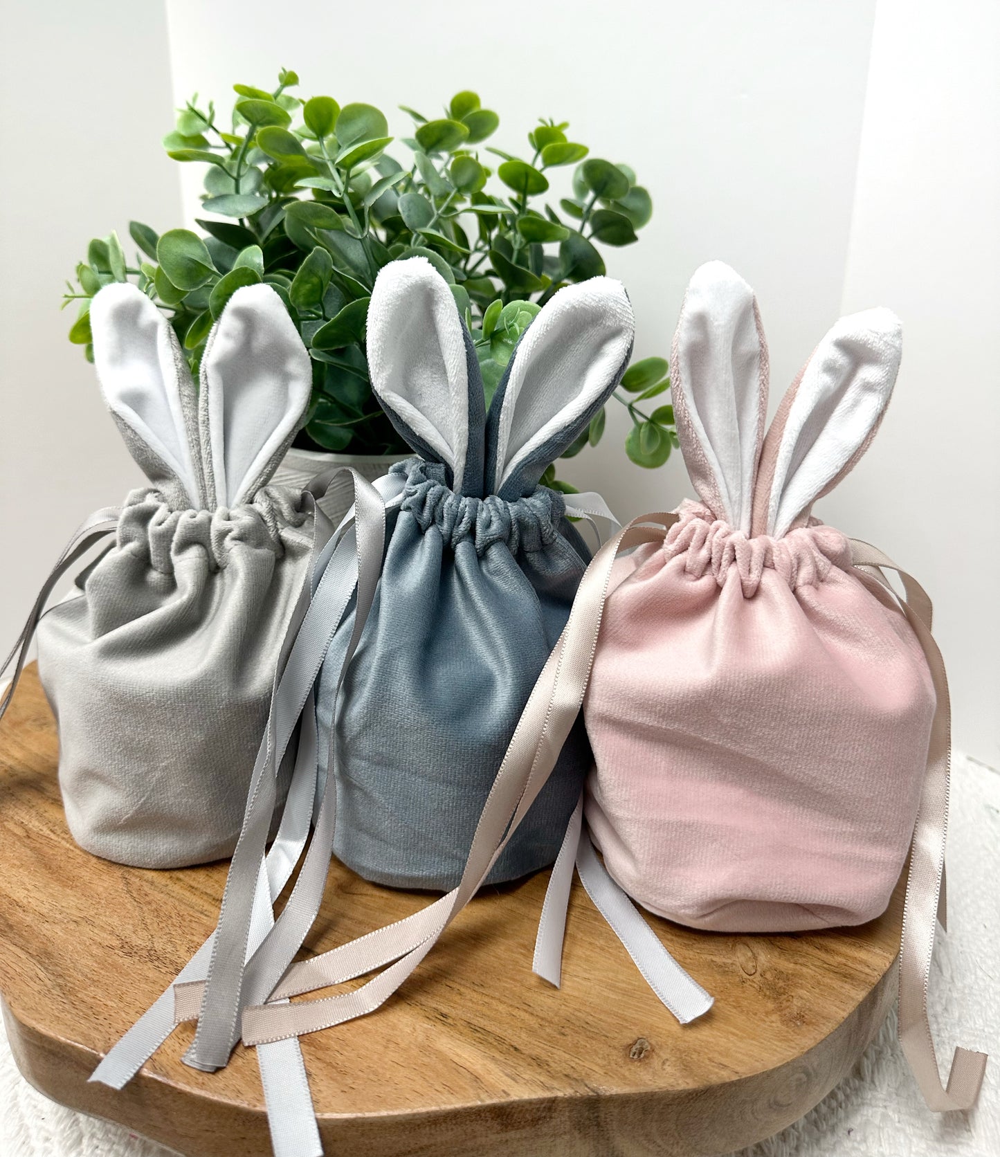 Mini Velvet BUNNY Gift Pouches