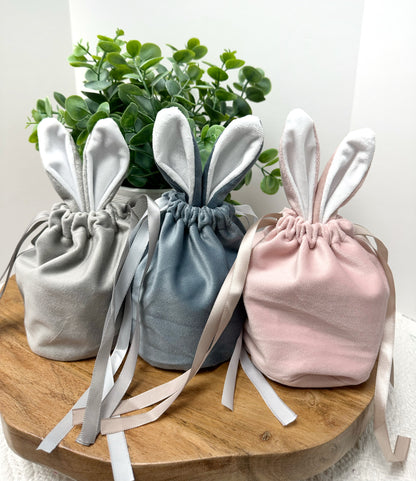 Mini Velvet BUNNY Gift Pouches