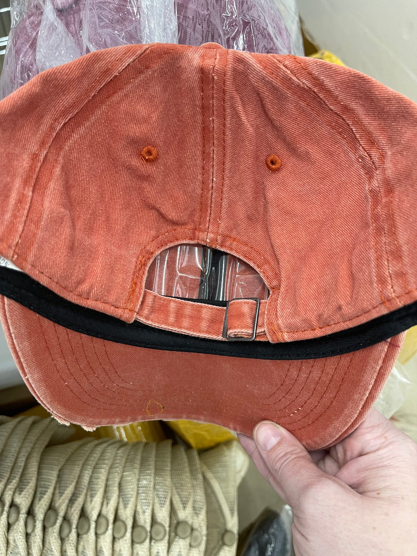 Cotton Distressed Hat