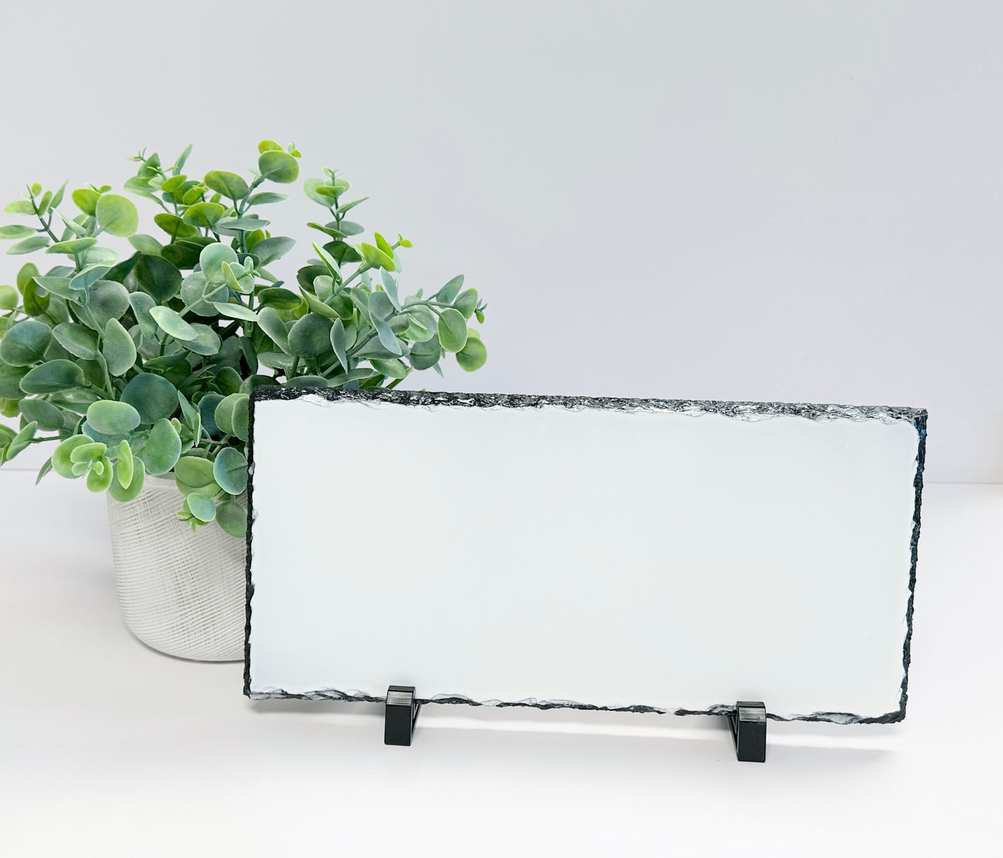 Large Rectangle Photo Slate with Stand